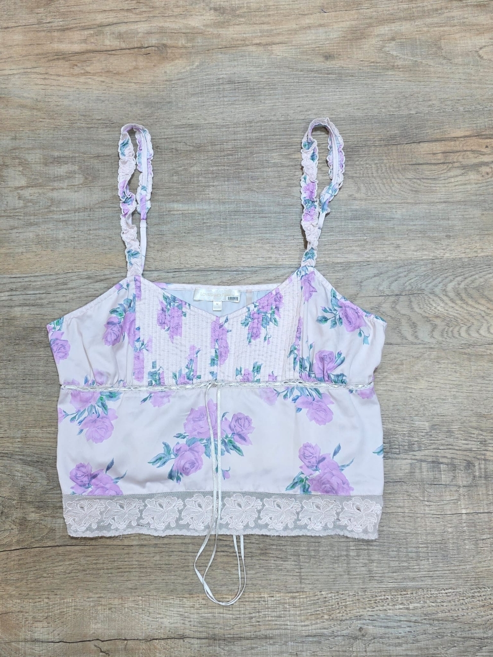LOVESHACKFANCY LANZO TANK SIZE M MSRP $225 - Picture 4 of 8